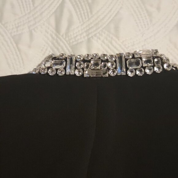 Black Michael Kors Cocktail Jacket with Rhinestones - Picture 3 of 7